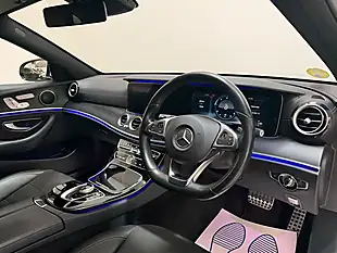 Used 2017 Mercedes-Benz E-Class AMG Line Silver - Interior and Exterior details 12