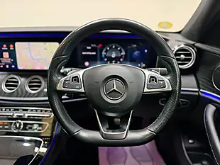 Used 2017 Mercedes-Benz E-Class AMG Line Silver - Interior and Exterior details 16