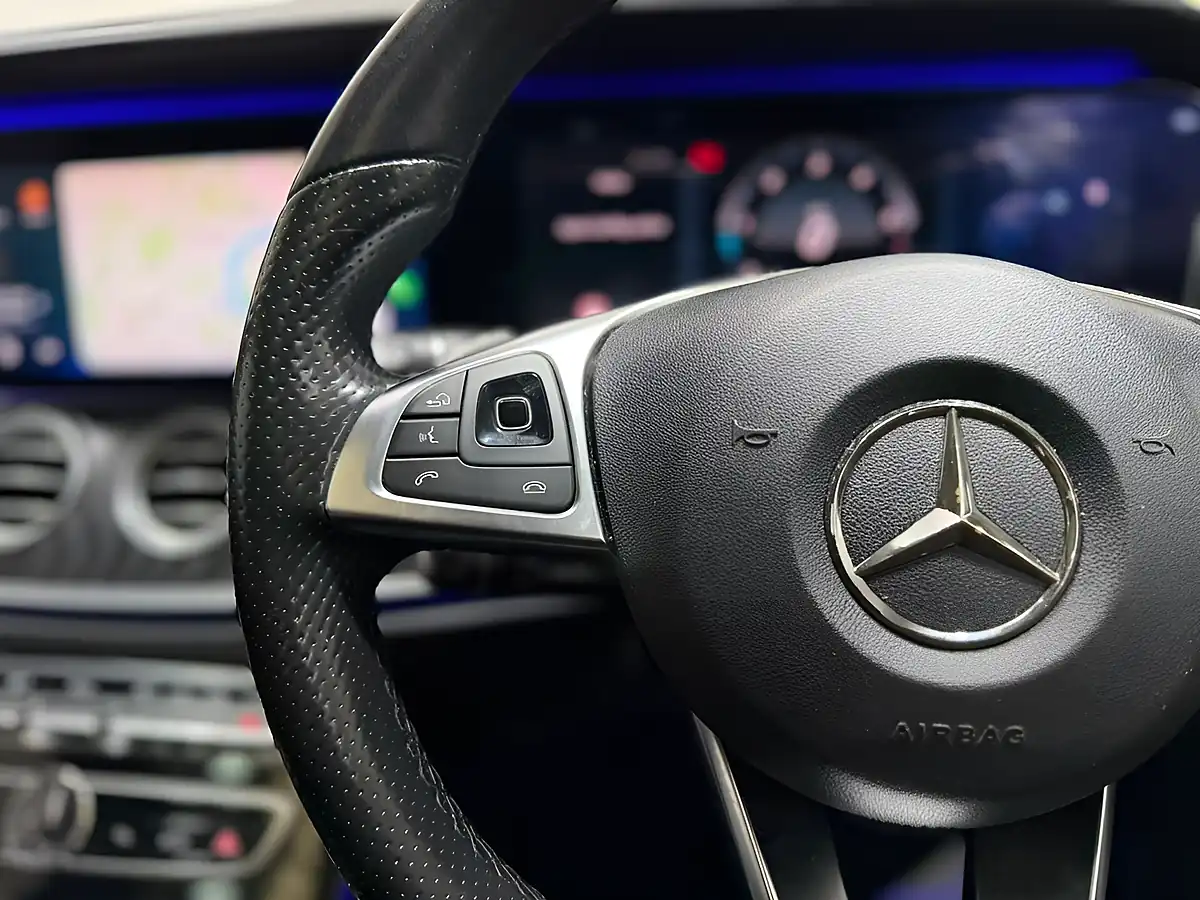 Used 2017 Mercedes-Benz E-Class AMG Line Silver - Interior and Exterior details 18
