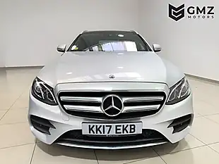 Used 2017 Mercedes-Benz E-Class AMG Line Silver - Interior and Exterior details 2