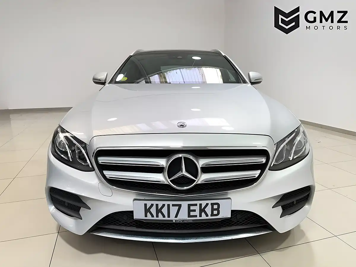 Used 2017 Mercedes-Benz E-Class AMG Line Silver - Interior and Exterior details 2