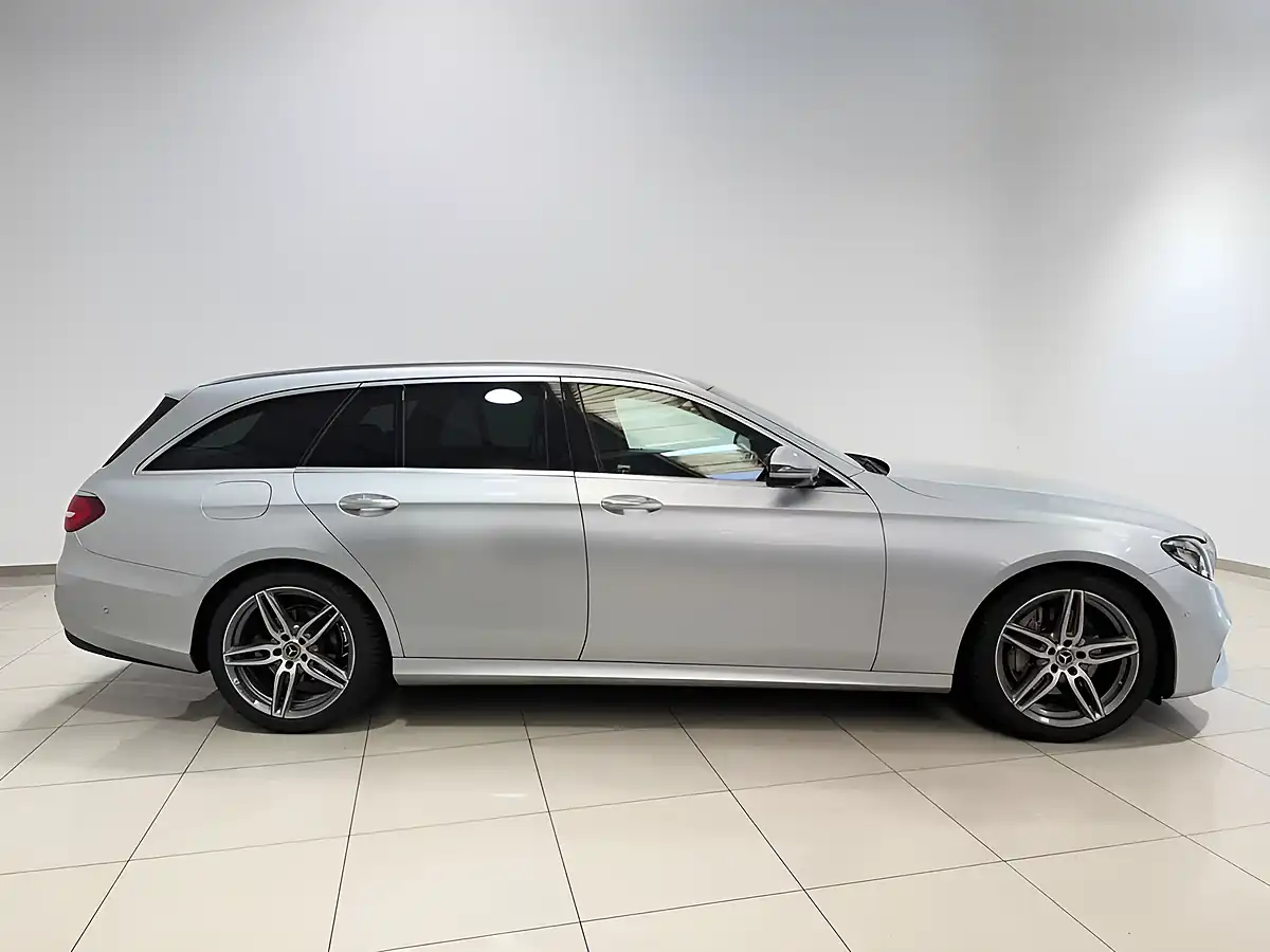 Used 2017 Mercedes-Benz E-Class AMG Line Silver - Interior and Exterior details 9