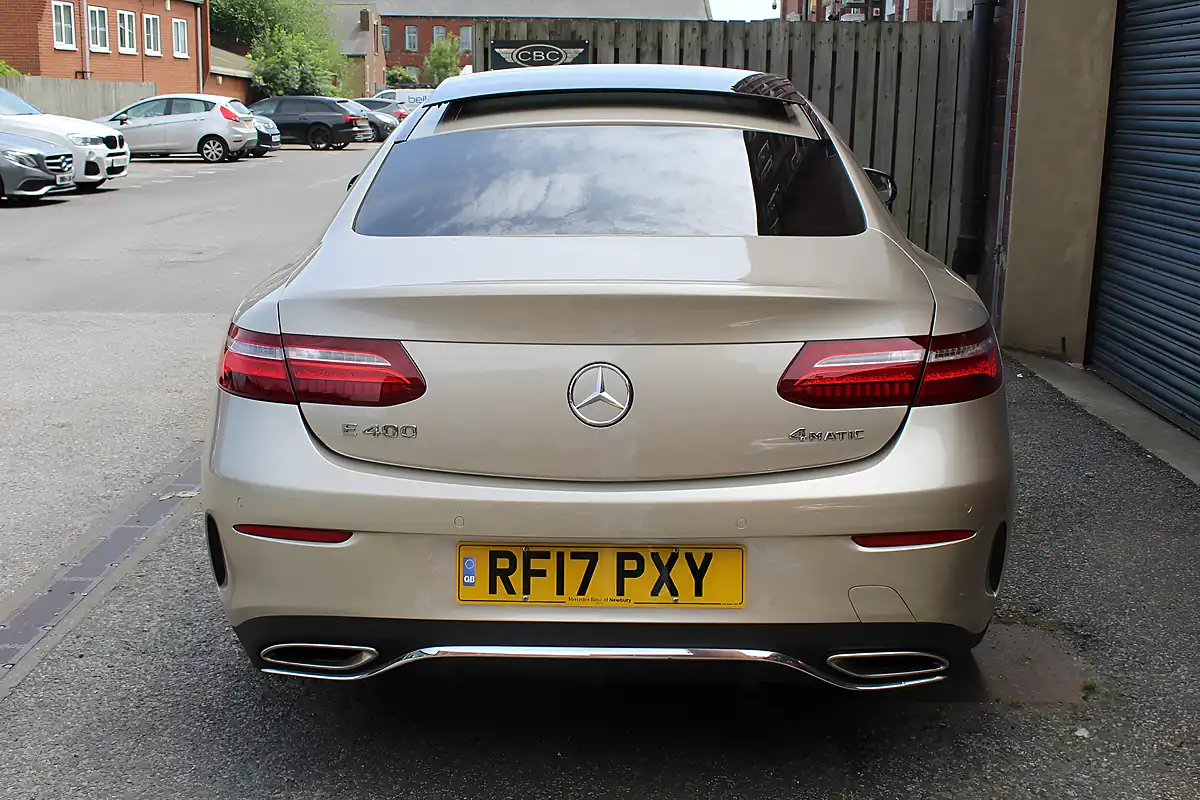 Used 2017 Mercedes-Benz E Class AMG Line Silver - Interior and Exterior details 10
