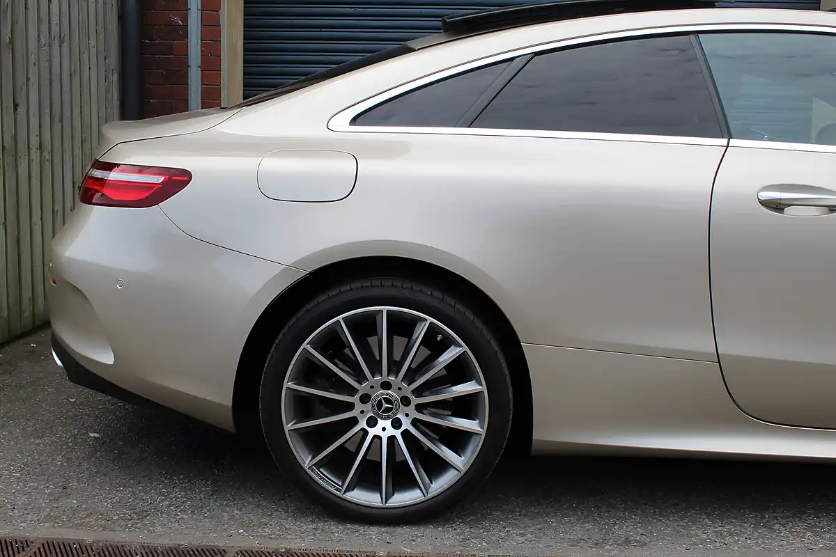 Used 2017 Mercedes-Benz E Class AMG Line Silver - Interior and Exterior details 13
