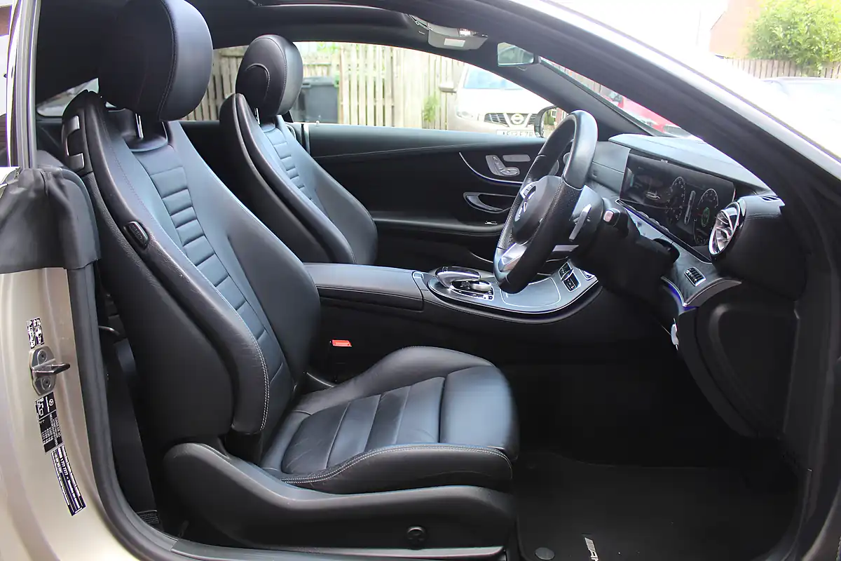 Used 2017 Mercedes-Benz E Class AMG Line Silver - Interior and Exterior details 16