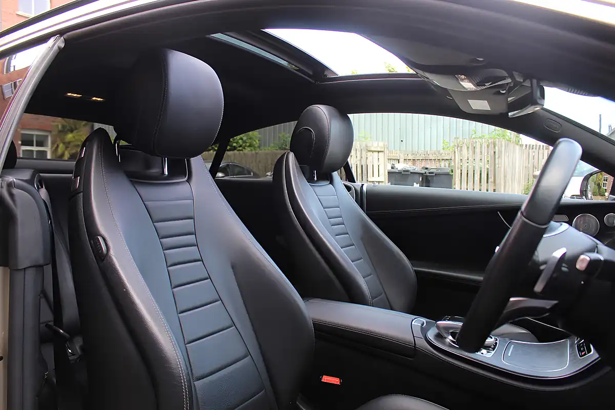 Used 2017 Mercedes-Benz E Class AMG Line Silver - Interior and Exterior details 17