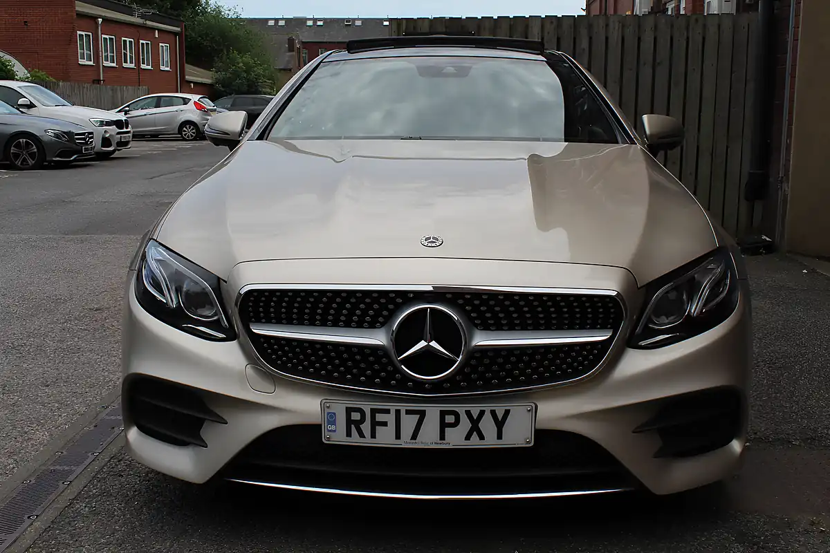 Used 2017 Mercedes-Benz E Class AMG Line Silver - Interior and Exterior details 3