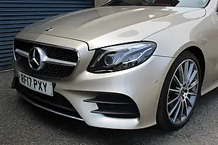 Used 2017 Mercedes-Benz E Class AMG Line Silver - Interior and Exterior details 5