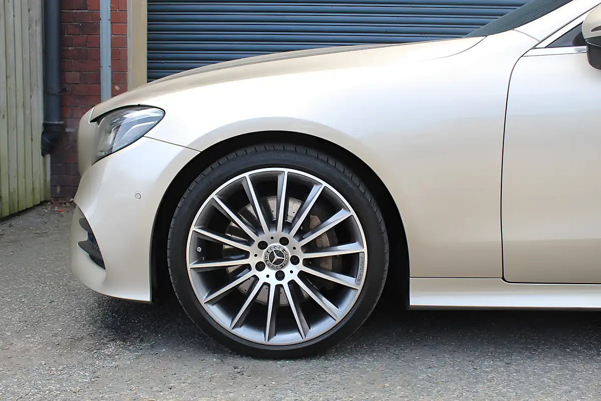 Used 2017 Mercedes-Benz E Class AMG Line Silver - Interior and Exterior details 6