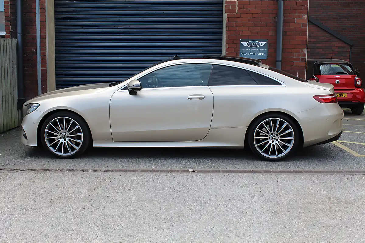 Used 2017 Mercedes-Benz E Class AMG Line Silver - Interior and Exterior details 7