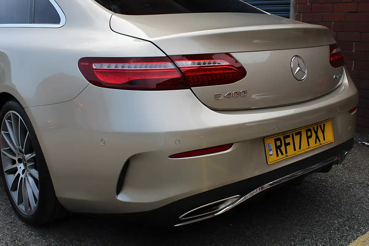 Used 2017 Mercedes-Benz E Class AMG Line Silver - Interior and Exterior details 9