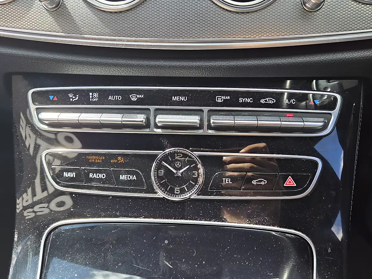 Used 2017 Mercedes-Benz E Class AMG Line Silver - Interior and Exterior details 13