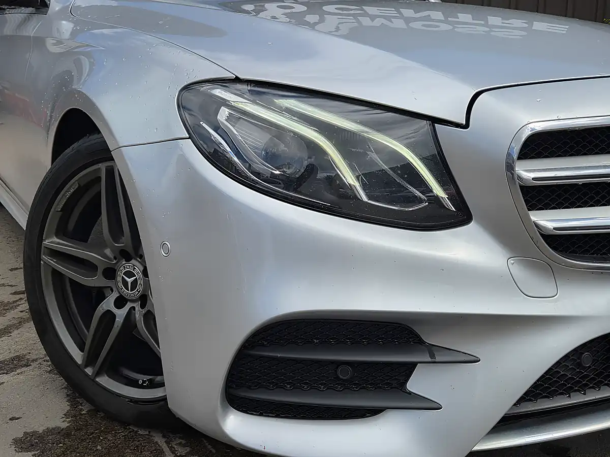 Used 2017 Mercedes-Benz E Class AMG Line Silver - Interior and Exterior details 2