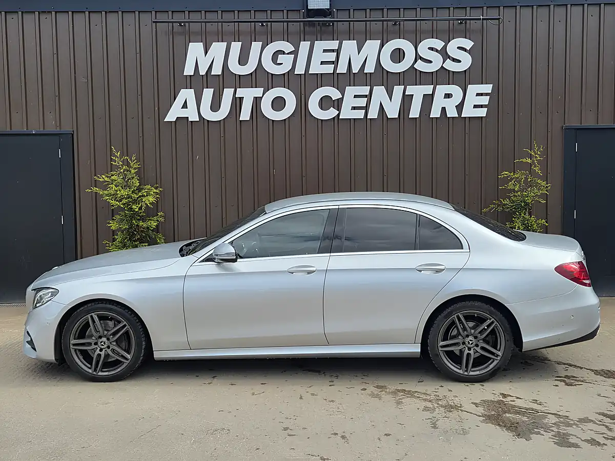 Used 2017 Mercedes-Benz E Class AMG Line Silver - Interior and Exterior details 4