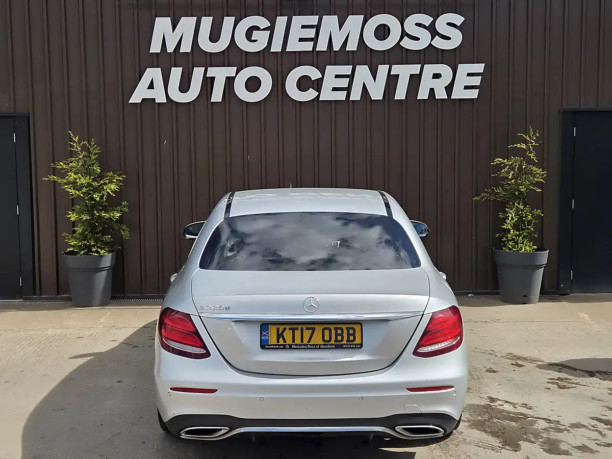 Used 2017 Mercedes-Benz E Class AMG Line Silver - Interior and Exterior details 5
