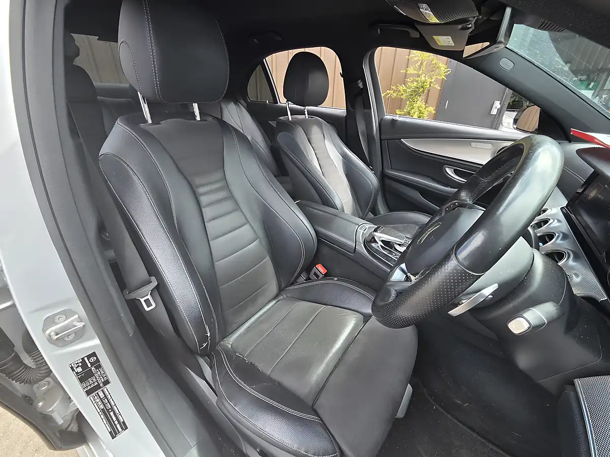 Used 2017 Mercedes-Benz E Class AMG Line Silver - Interior and Exterior details 6