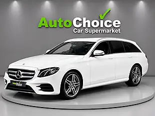 Used 2017 Mercedes-Benz E-Class AMG Line White - Interior and Exterior details 3