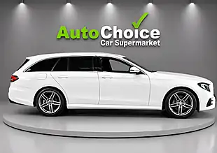 Used 2017 Mercedes-Benz E-Class AMG Line White - Interior and Exterior details 6