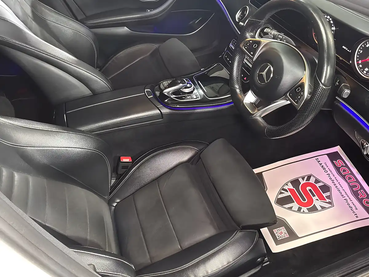 Used 2017 Mercedes-Benz E-Class AMG Line White - Interior and Exterior details 8