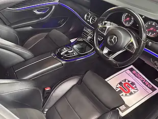 Used 2017 Mercedes-Benz E-Class AMG Line White - Interior and Exterior details 9