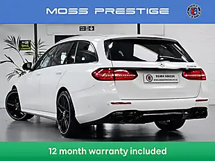 Used 2017 Mercedes-Benz E-Class AMG Line White - Interior and Exterior details 2