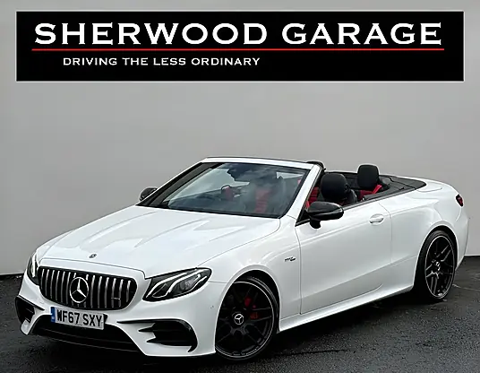 2017 Mercedes-Benz E Class E220d AMG Line Cabriolet
