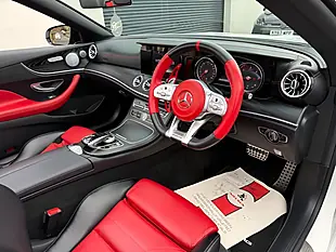 Used 2017 Mercedes-Benz E Class AMG Line White - Interior and Exterior details 12