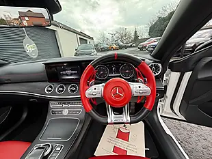 Used 2017 Mercedes-Benz E Class AMG Line White - Interior and Exterior details 13