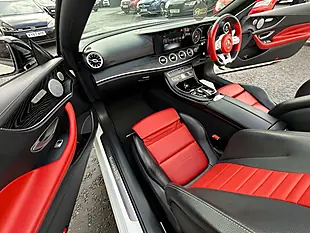Used 2017 Mercedes-Benz E Class AMG Line White - Interior and Exterior details 18