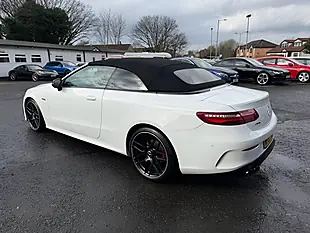 Used 2017 Mercedes-Benz E Class AMG Line White - Interior and Exterior details 20