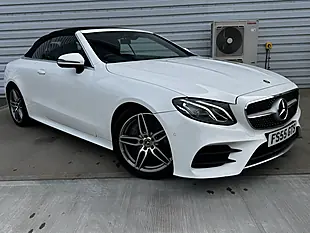 Used 2017 Mercedes-Benz E Class AMG Line White - Interior and Exterior details 2