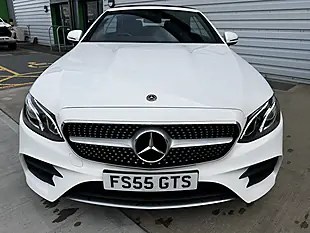 Used 2017 Mercedes-Benz E Class AMG Line White - Interior and Exterior details 3
