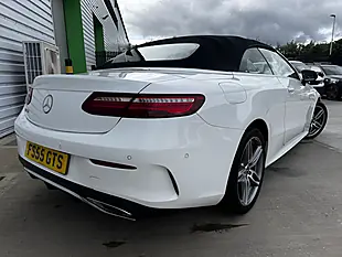 Used 2017 Mercedes-Benz E Class AMG Line White - Interior and Exterior details 5