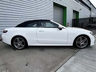Used 2017 Mercedes-Benz E Class AMG Line White - Interior and Exterior details 8