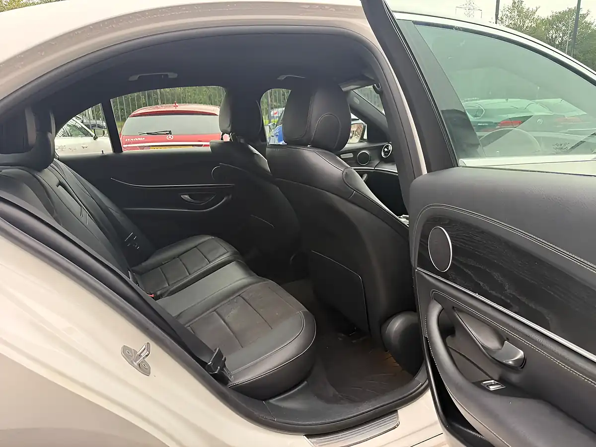 Used 2017 Mercedes-Benz E Class AMG Line White - Interior and Exterior details 11