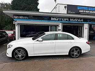 Used 2017 Mercedes-Benz E Class AMG Line White - Interior and Exterior details 2