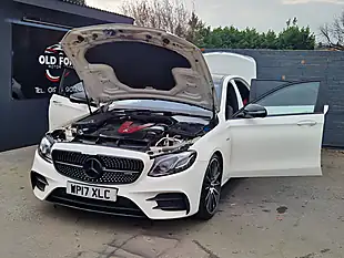 Used 2017 Mercedes-Benz E Class AMG (premium Plus) White - Interior and Exterior details 10