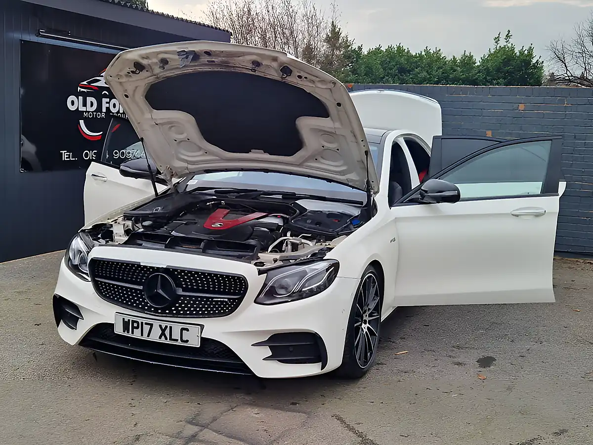Used 2017 Mercedes-Benz E Class AMG (premium Plus) White - Interior and Exterior details 10