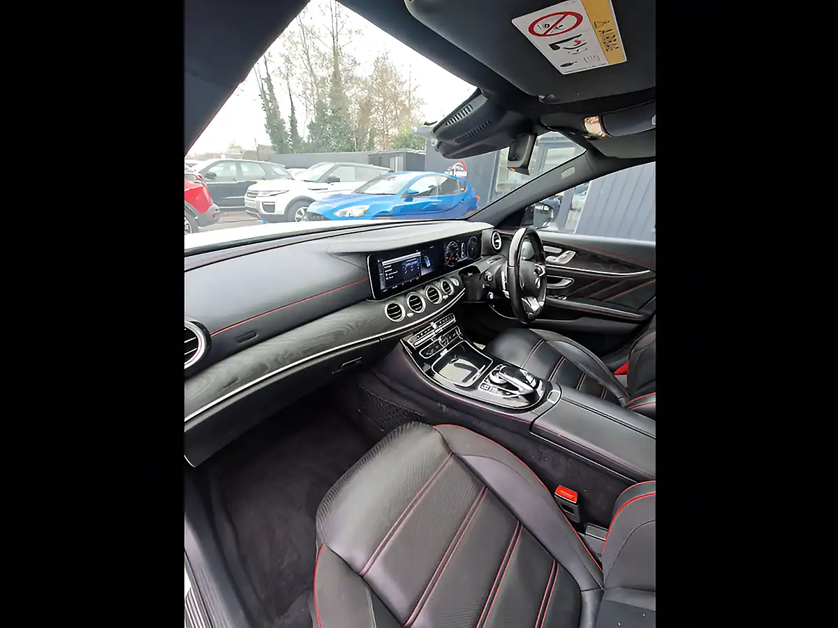 Used 2017 Mercedes-Benz E Class AMG (premium Plus) White - Interior and Exterior details 16