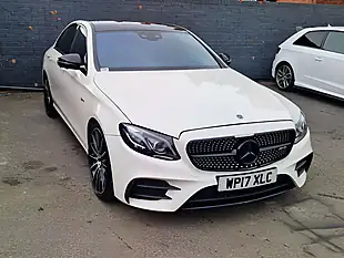 Used 2017 Mercedes-Benz E Class AMG (premium Plus) White - Interior and Exterior details 3