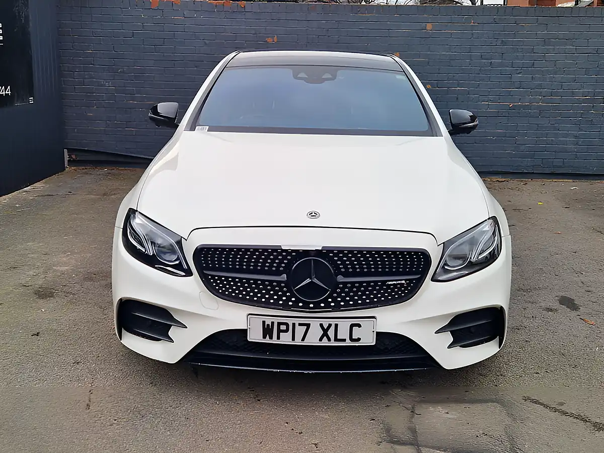 Used 2017 Mercedes-Benz E Class AMG (premium Plus) White - Interior and Exterior details 4