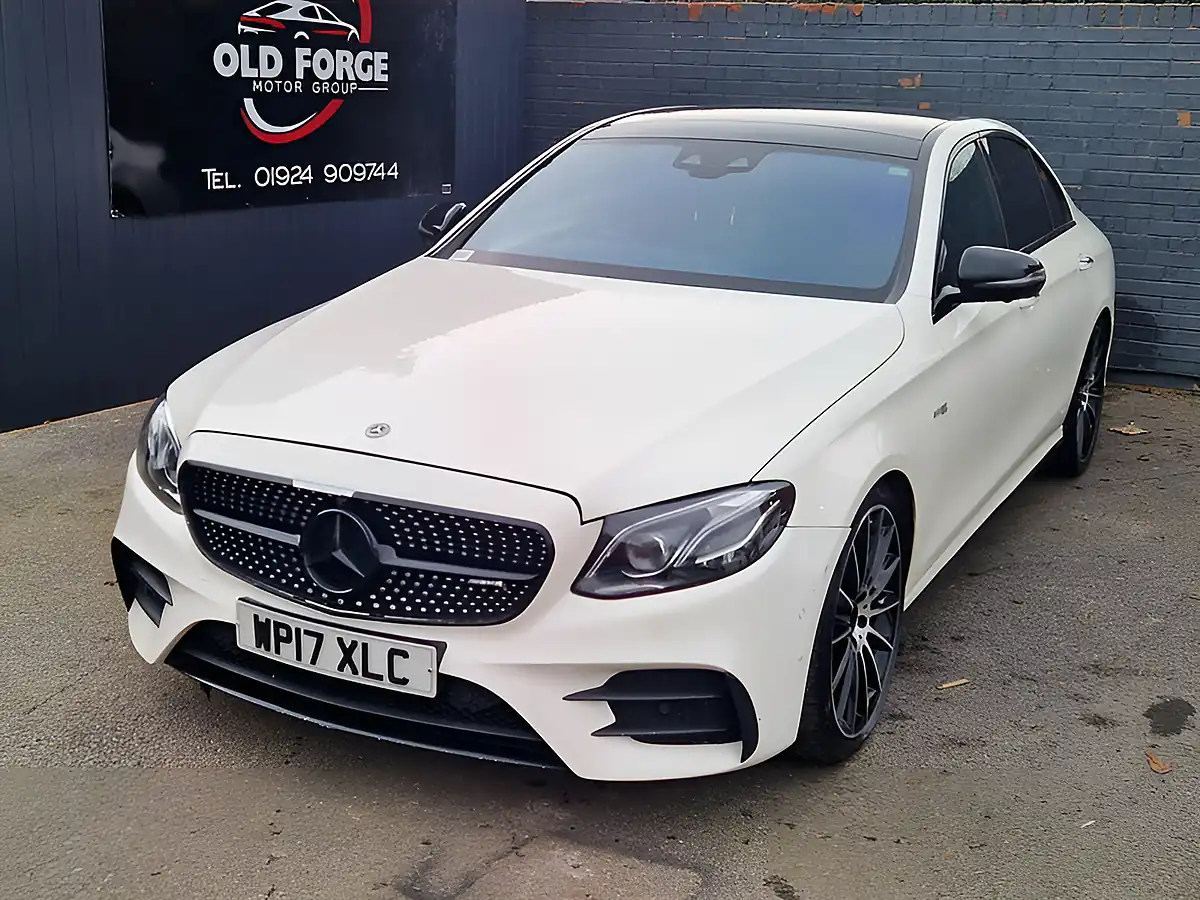 Used 2017 Mercedes-Benz E Class AMG (premium Plus) White - Interior and Exterior details 5