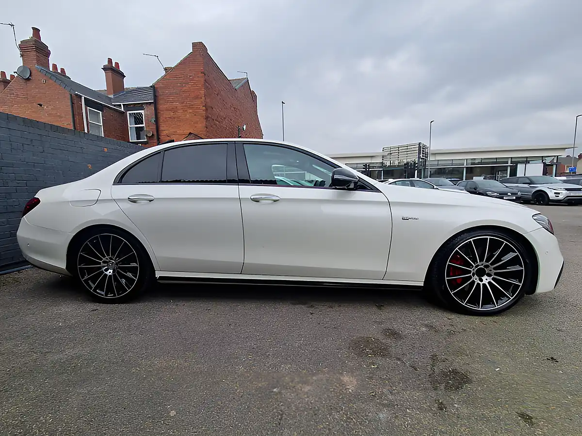 Used 2017 Mercedes-Benz E Class AMG (premium Plus) White - Interior and Exterior details 7