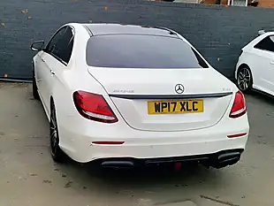 Used 2017 Mercedes-Benz E Class AMG (premium Plus) White - Interior and Exterior details 8