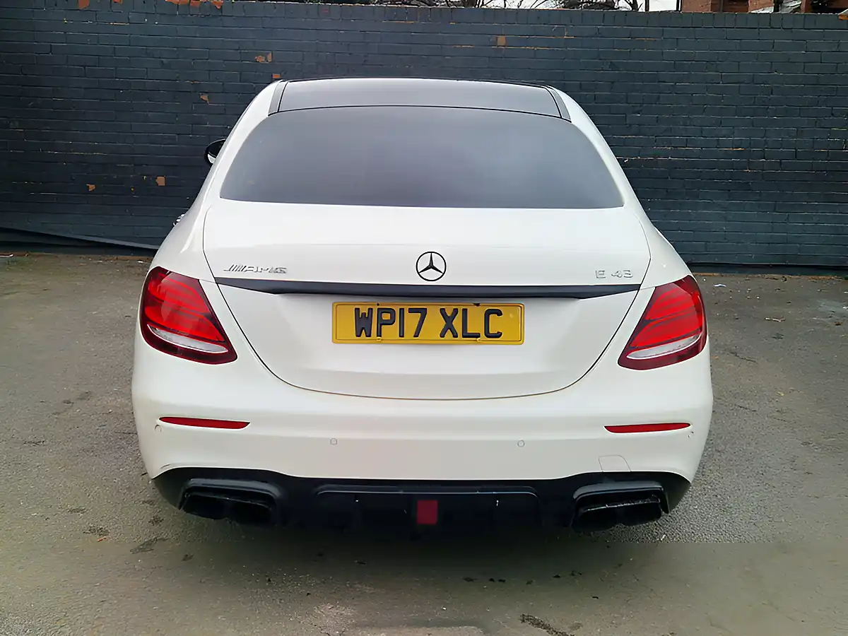 Used 2017 Mercedes-Benz E Class AMG (premium Plus) White - Interior and Exterior details 9