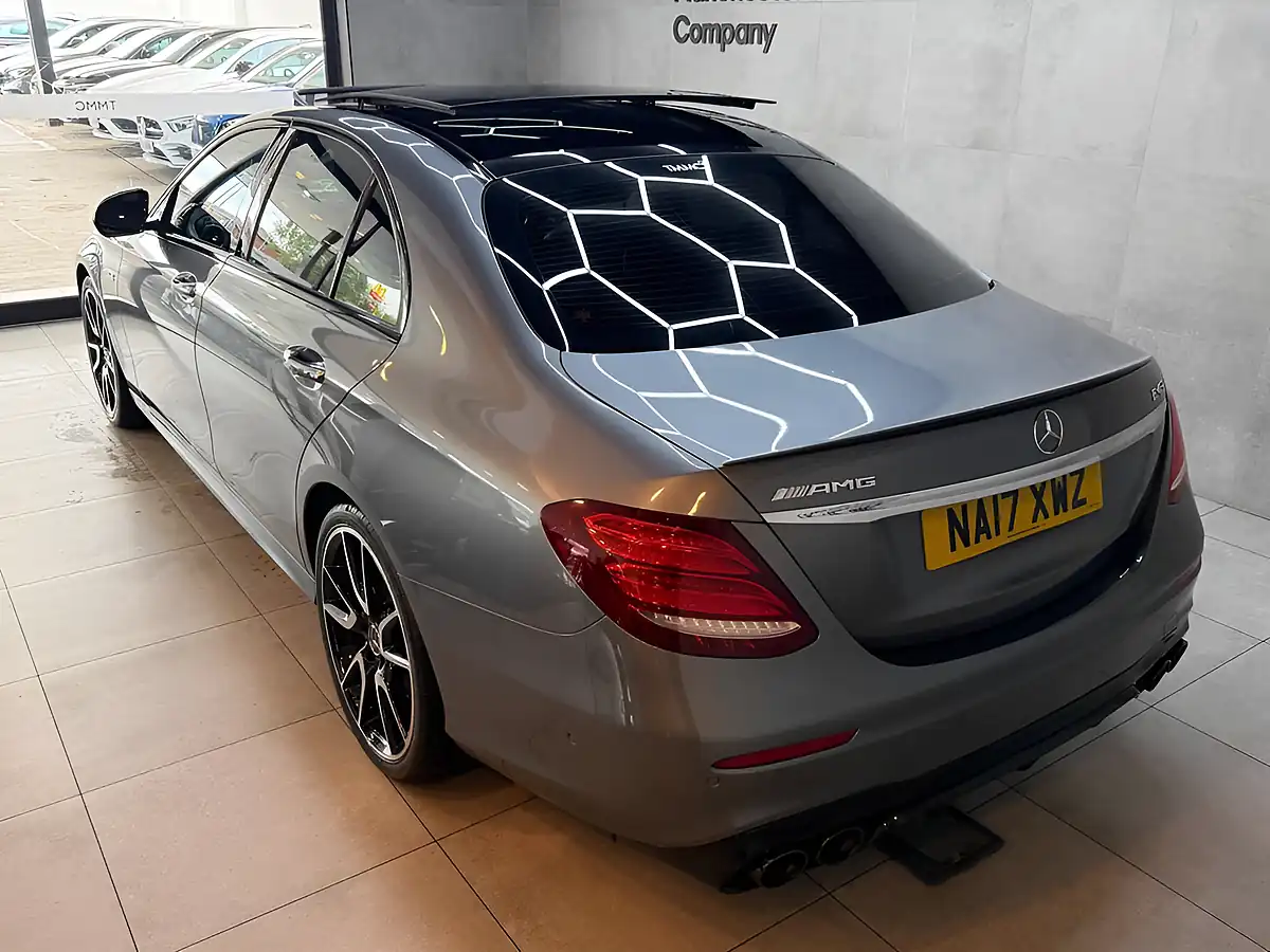 Used 2017 Mercedes-Benz E Class Premium Plus Grey - Interior and Exterior details 6