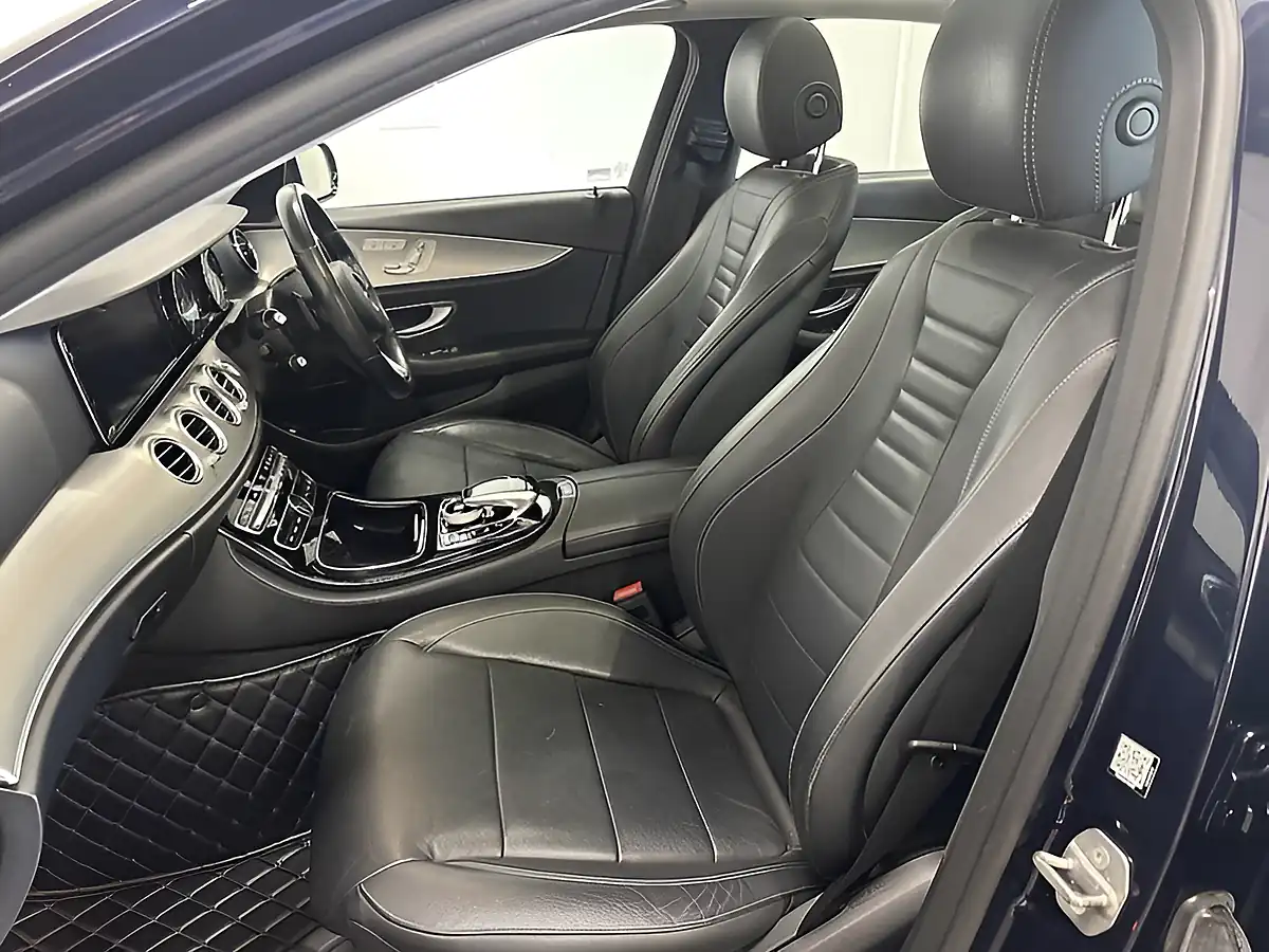 Used 2017 Mercedes-Benz E Class Se (premium) Blue - Interior and Exterior details 12