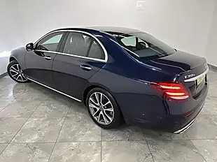 Used 2017 Mercedes-Benz E Class Se (premium) Blue - Interior and Exterior details 7