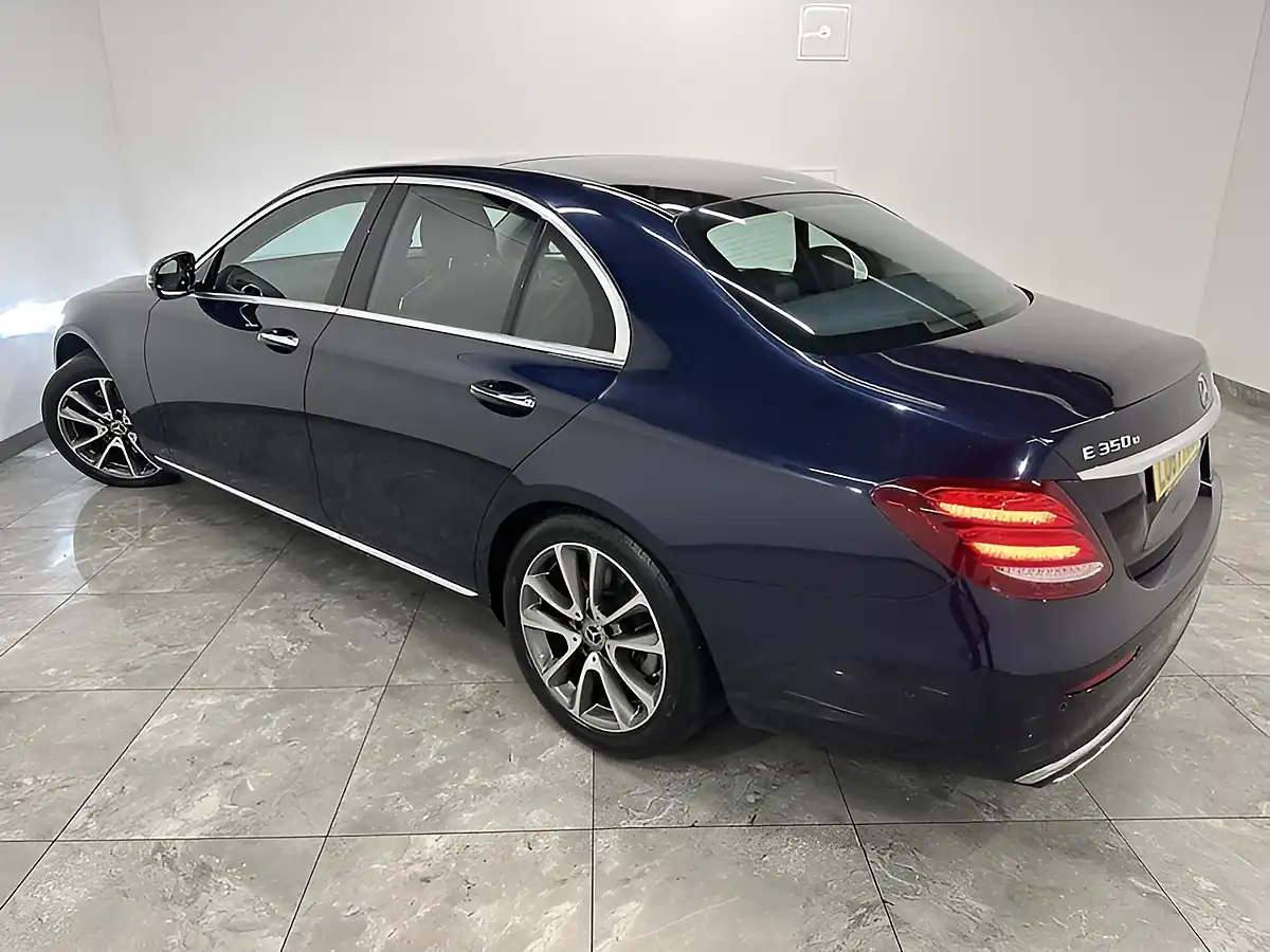 Used 2017 Mercedes-Benz E Class Se (premium) Blue - Interior and Exterior details 7
