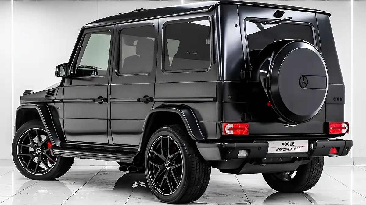 Used 2017 Mercedes-Benz G Class Black - Interior and Exterior details 2